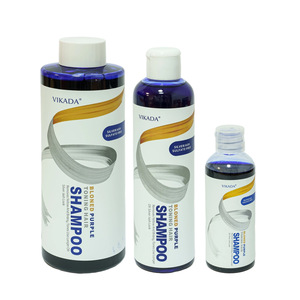 Spécial Commerce Extérieur : Shampoing violet grande capacité pour la protection des couleurs après décoloration, ne tache pas <span class=keywords><strong>le</strong></span> cuir chevelu, Gray-pu - Product Image 4