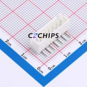 BX-XH2.54-7PWZ Wire-to-Board Pin Header Bent Lead Through Hole,P=2.54mm Connector 1x7P 2.5mm Right Angle Insert XH - Product Image 1