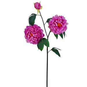 Flores de Peonía de Plástico al por Mayor, Plantas y Flores Artificiales, Ramo de Flores para Decoración de Bodas - Product Image 5