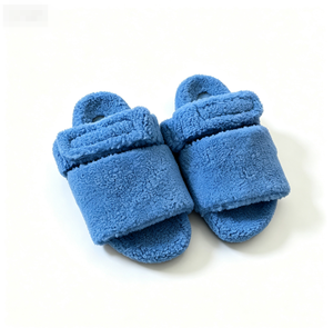 Sandalias de invierno de felpa para mujer, zapatos de mujer, chaussures femme, pantuflas, zapatos de mujer, sandalias para mujer - Product Image 2