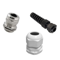 Vente en gros de bonne qualité Nylon noir gris rouge M MG PG NPT G Tytpe presse-étoupe