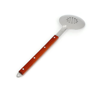 ชุดทัพพีสแตนเลสสำหรับซุปด้ามไม้ช้อนเล็กทัพพี pilaf ไม้พาย - Product Image 6