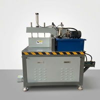 Machine de découpe de profilés en aluminium et cuivre hydraulique Ouxin 4kw |   Équipement de sciage de profilés métalliques de haute précision, commande PLC, 3200 tr/min
