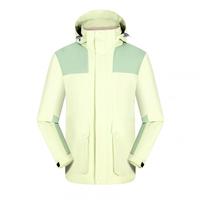 Veste à capuche pour homme en polyester, design personnalisé, imperméable, coupe-vent, respirante, pour la randonnée hivernale et les sports, doublure en microfleece