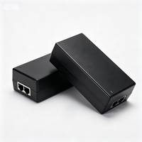 Adaptateur PoE actif Gigabit 60W 48-56V 60W 90W passif 10/100/1000M/2.5Gbps pour caméra IP, injecteur PoE