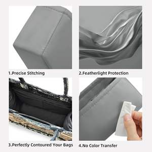 Новинка, обновленная версия, Шелковый органайзер, не обвисает, роскошная женская сумка, специальный многофункциональный индивидуальный кошелек, вставка - Product Image 5