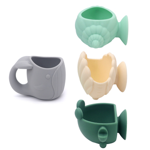 Jouets <span class=keywords><strong>de</strong></span> <span class=keywords><strong>bain</strong></span> éducatifs pour bébés 4-en-1 sans BPA avec ventouses, jouets aquatiques en forme <span class=keywords><strong>de</strong></span> vagues - Product Image 3
