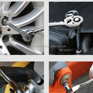 새로운 핫 모델 37PCS 세트 크롬 바나듐 스틸 소켓 렌치 세트 자동차 수리 렌치 스패너의 정비공 도구 세트 - Product Image 6