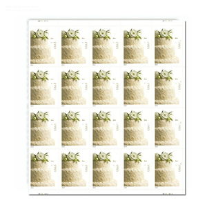 Etiquetas de <span class=keywords><strong>Sellos</strong></span> <span class=keywords><strong>Postales</strong></span> Personalizadas al por Mayor de EE. UU., 100 Etiquetas Adhesivas para Pastel de Boda 2014, Etiquetas <span class=keywords><strong>Postales</strong></span> Permanentes Americanas a Granel - Product Image 4