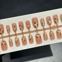 Offre Spéciale – Lot de 30 faux ongles français en ABS, couvrance totale, pré-collés, tendance TikTok et Instagram, amovibles