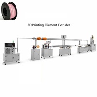 Machine d'extrusion de filament 3D à vis simple pour la fabrication de filaments plastiques PLA, ABS, PETG de 1,75 mm et 3 mm pour imprimante 3D