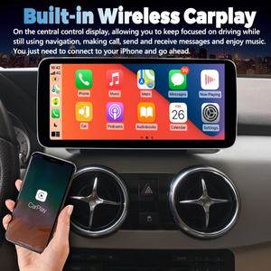 Radio Multimedia para Auto con Android 13 de 12.3 Pulgadas, Reproductor de Video para Benz Glk Glk200 Glk260 Glk300 Glk350 X204 2014 2015, GPS, Estéreo, CARPLAY - Product Image 2