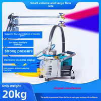 Kit complet de pulvérisateur de peinture sans air avec tous les accessoires, prêt à pulvériser