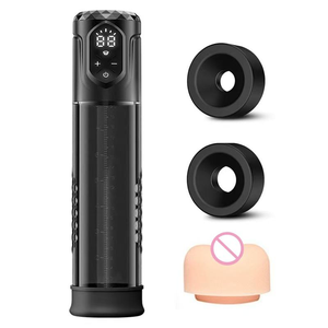 Bestseller Männlicher Prostata-<span class=keywords><strong>Massager</strong></span> 5 Trainingsstufen Druck-Penispumpe mit Penisring Erotikspielzeug Vakuumpumpe für Männer - Product Image 2