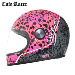 Faseed V6 Cafe Racer Adventure Casques de <span class=keywords><strong>moto</strong></span> Intégral ABS Fibre de verre Style vintage ECE DOT Approuvé pour <span class=keywords><strong>Harley</strong></span> Riding - Product Image 5