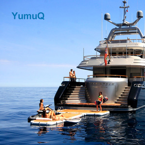 Yumuq Inflatable nổi Dock cho du thuyền/jetski chiều rộng 2.5-4m nhiều kích thước cho gia đình bãi biển trại - Product Image 3