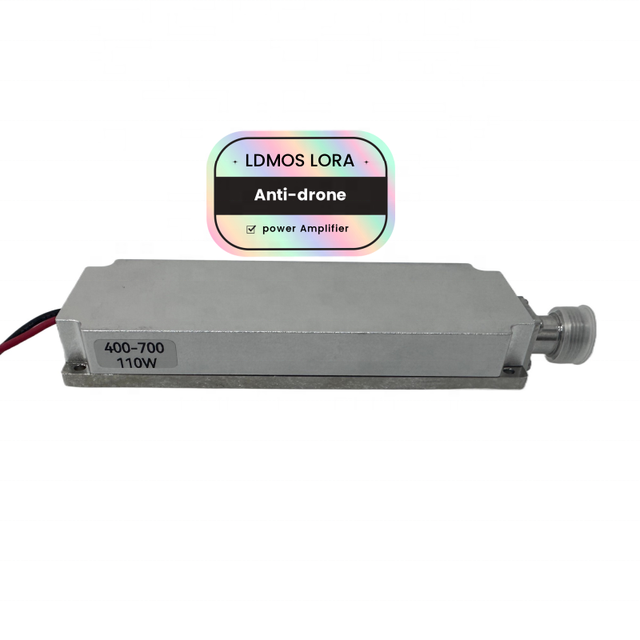 JF JF400-700/110 400-700MHz 110W LDMOS LoRa Anti-Drone PA Amplifier UAV FPV RF Module High-Power 25-28V 4A 1-Year Warranty