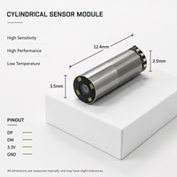 Kamera Boreskop Mikro Industri Pixmoteur Resolusi Tinggi 1280x720px 3.5mm Endoskop Android Modul Kamera USB Tahan Air 90