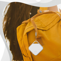 Mini traceur intelligent Bluetooth, dispositif de suivi et de localisation, traceur pour animaux de compagnie avec application Find My