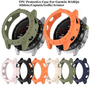 Caja de reloj de TPU con carcasa protectora a prueba de golpes para Garmin MARQ2 Athlete/Captain/Golfe/A <span class=keywords><strong>Viator</strong></span> - Product Image 2