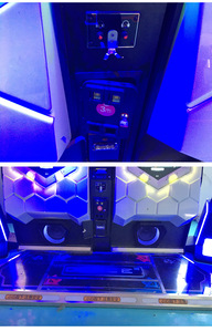 Cảm biến chuyển động nhịp điệu âm nhạc trò chơi máy Arcade video âm nhạc trò chơi khiêu vũ Máy bơm nó lên nhảy múa Trống máy đồng xu hoạt động - Product Image 5