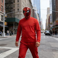 Masque de tête de l'incroyable Spider-Man à finition miroir, casque de cosplay réfléchissant disco pour Halloween, fête de cosplay, festival