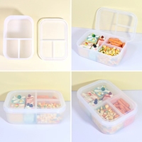 Boîte à lunch écologique Tye Dye School Lunch Box Set Conteneurs de stockage des aliments Translucide Enfant Enfants Silicone Bento Boîte à lunch
