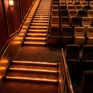 Lámpara de Escalera para Cine de 5 mm con Tira de Luz de Fibra Óptica para Decoración de Ingeniería - Product Image 4