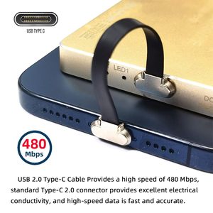 150mm 75mm <strong>USB</strong> <strong>C</strong> Type-<strong>C</strong> <strong>USB</strong> FPC Soft Flat Cable Male to Male <strong>Charging</strong> Cable Fast Charge <strong>Charging</strong> Wire Extention ,Opposite <strong>Plugs</strong> - Product Image 5