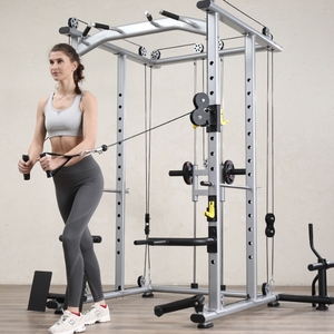 Équipement de fitness combinaison commerciale cadre de squat gratuit cadre de presse de banc d'<span class=keywords><strong>oiseau</strong></span> multifonctionnel - Product Image 3
