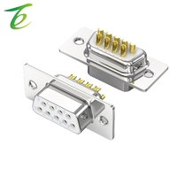 Connecteur de port série DB9 mâle et femelle à 9 broches, coque métallique à 45 degrés, tête COM, connecteur RS232, prise 485, biseauté