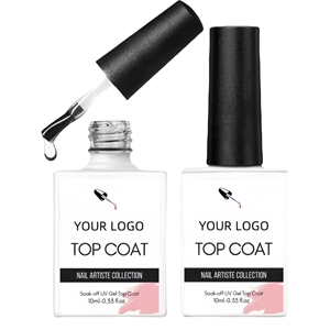 15 मिलीलीटर उच्च चमकदार लंबे समय तक चलने वाली क्रिस्टल हीरा हेमा मुक्त मखमली मैट मैट कोई पोंछने वाला शीर्ष जेल - Product Image 1