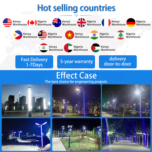 정사각형 LED 정원 램프 야외 금속 + 아크릴 LED 안뜰 램프 극 1m 2m 3mLED 야외 램프 - Product Image 2