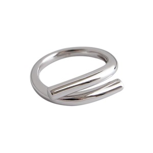 S925 Sterling Silver Geometric <b>Open</b> <b>Ring</b> For Women Index Finger Everyday Wear - Product Image 5