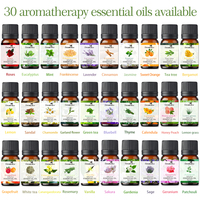 Coffret Cadeau Huiles Essentielles Pure Aroma pour Massage Huile d'Aromathérapie Eucalyptus Lavande Citronnelle Orange Douce Menthe Poivrée Arbre à Thé