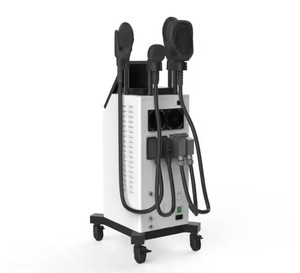 Appareil de thérapie amincissante EMS vertical, stimulation musculaire, remodelage corporel, dégradation des graisses, élimination de la cellulite avec haute fréquence - Product Image 3