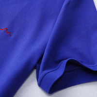 Vente chaude été hommes à manches courtes Polo coton revers broderie vêtements d'affaires amples décontracté grande taille T-Shirt Polo