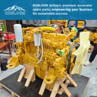 Moteur KUNLOON S6K 3066 S6KT non refroidi par intercooler pour excavatrice Cat 320C