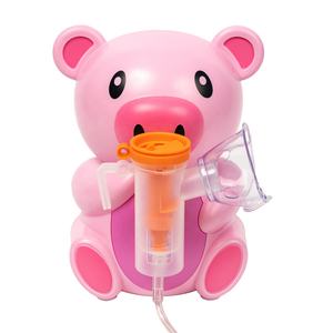 FOFO grosir desain kartun kompresor udara elektrik portabel mesin <span class=keywords><strong>Nebulizer</strong></span> dengan kapasitas 8ml tenang untuk anak-anak - Product Image 1