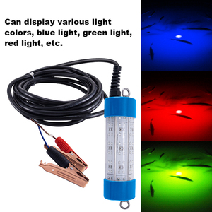Lámpara LED Subacuática Verde para Pesca Profunda de 60w IP68 Doble Impermeable con Luz y Sensor de Movimiento para Atrapar Peces - Product Image 2