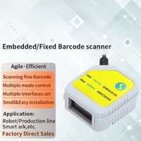 Module de numérisation 2D ultra-compact haute précision avec reconnaissance de codes-barres 4mil, scanner de codes-barres 2D pour la chaîne industrielle IoT