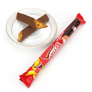 Barre de biscuits croustillants enrobés de <span class=keywords><strong>chocolat</strong></span> Triangle <span class=keywords><strong>lait</strong></span>, <span class=keywords><strong>chocolat</strong></span>, biscuit gaufrette sandwich beurre d'arachide - Product Image 5