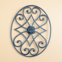Rosettes en fonte et fer forgé de 6 pieds pour décorations de portails métalliques, fabriquées en Chine, écologiques
