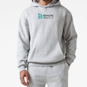 Sudadera con Capucha Casual para Hombre, Mezcla de Algodón y Felpa, Transpirable, Corte Regular, Diseño Sólido, Personalizable, Nueva Colección de Invierno - Product Image 1