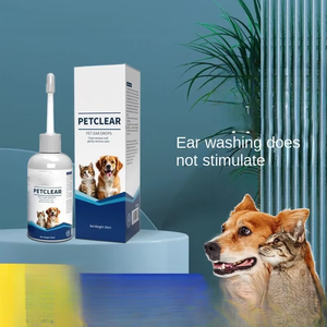Gotas para Oídos para Mascotas OEM, Líquido de Limpieza con 99% de Eficacia para Eliminar Ácaros, Limpia la Cera del Oído y Elimina los Olores para Perros y <span class=keywords><strong>Gatos</strong></span> - Product Image 3