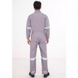 100% coton combinaisons pour hommes femmes sécurité travail uniforme pour fournisseurs mécanique Construction réparateur usine vêtements - Product Image 4