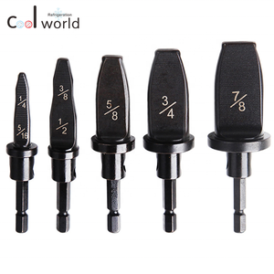 エアコン用工業グレードパイプフレアリングサポート5個セット、スウェイジングツール、3/4、5/8、1/2、3/8、1/4インチ - Product Image 3