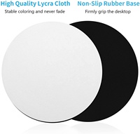 Tapis de souris blanc vierge antidérapant pour sublimation, vente en gros d'usine