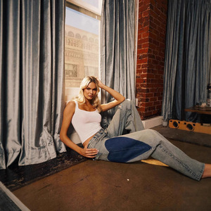 <span class=keywords><strong>Jean</strong></span> en denim délavé coupe droite pour <span class=keywords><strong>femme</strong></span>, style gothique, <span class=keywords><strong>taille</strong></span> <span class=keywords><strong>basse</strong></span>, avec coutures latérales, en coton, décontracté, idéal pour l'été - Product Image 4