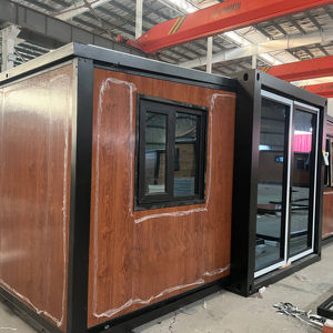 JUJIU Petite maison pliante extensible de 18 m² et 25 m² Petite maison avec salle de bain complète 1 chambre à coucher 1 salon Maison conteneur - Product Image 2